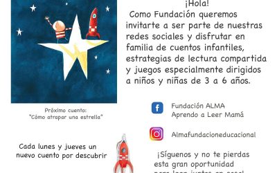 «Programa ALMA propone motivadoras lecturas para niños en edad Pre escolar»