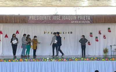 acto de premiación 2021 Enseñanza media