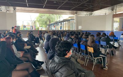 Actividad de los II medios, charla de Fundación por una Carrera