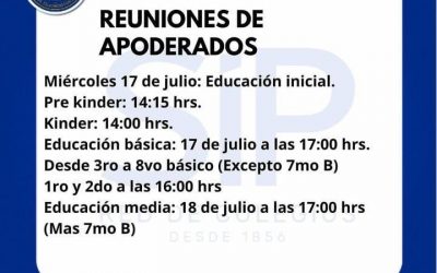Reunión de apoderados